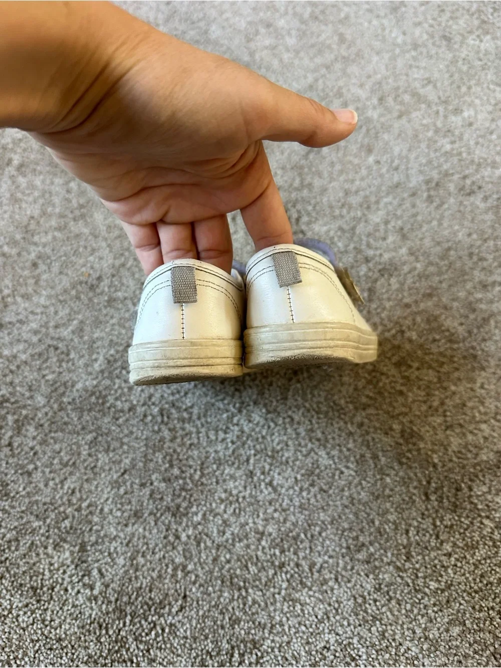 OshKosh B'gosh White Girls' Mary Jane Strap Shoes